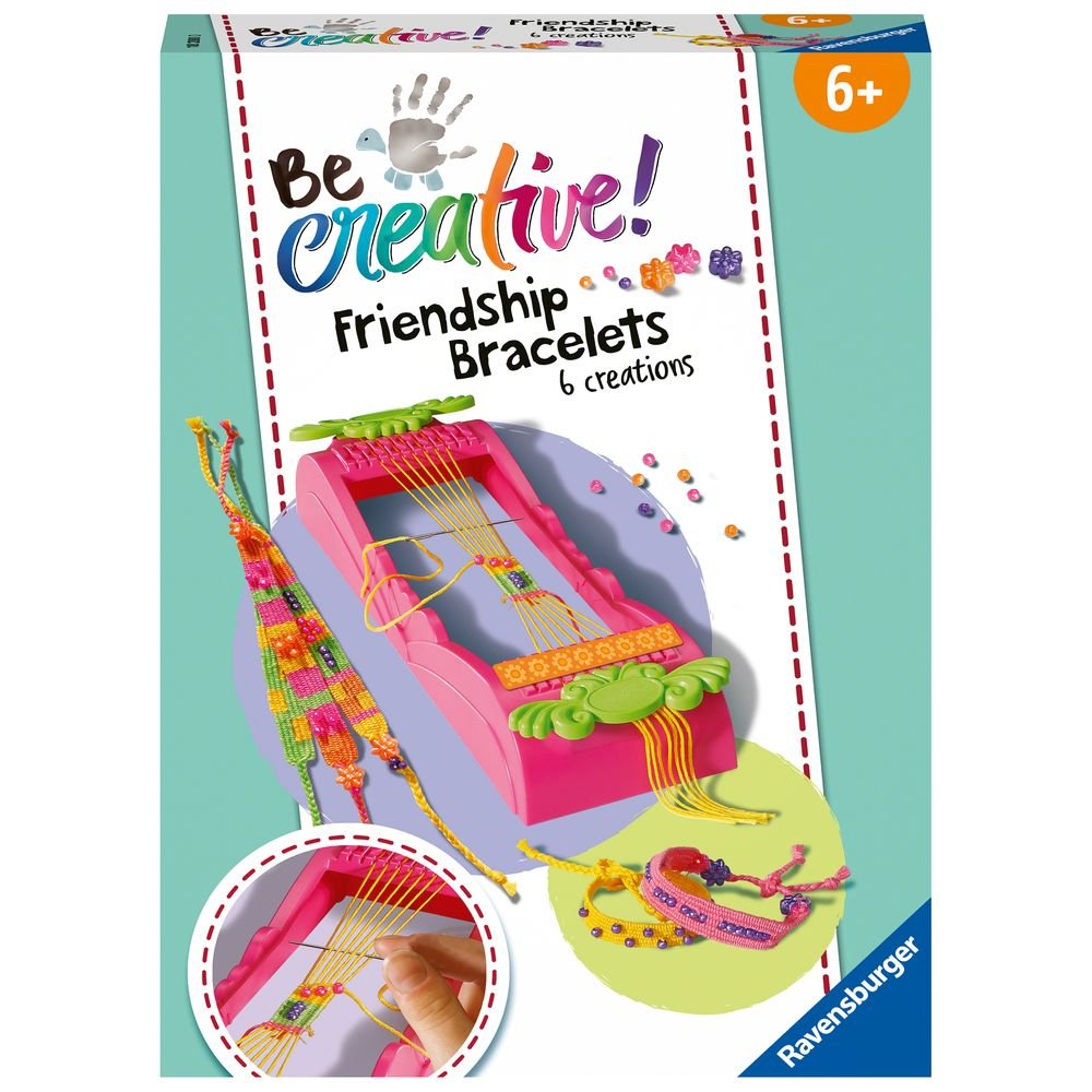 Juego Be Creative Midi Pulseras de Amistad con Telar Ravensburger