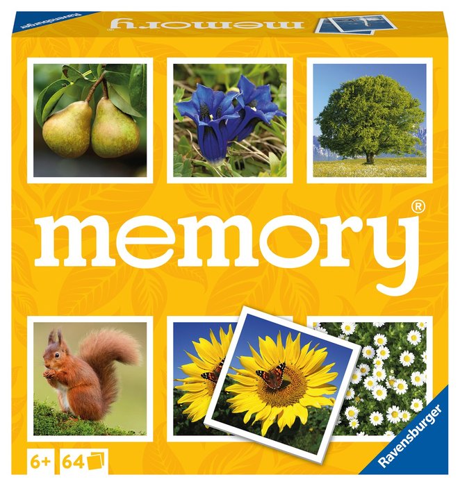 JUEGO MEMORY - NATURE | RAVENSBURGER GAMES | 1 UNIDAD | 4005556208814