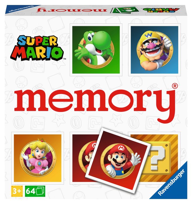 Memory Super Mario Ravensburger Juegos de Mesa Imagen principal del producto