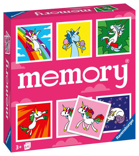 Juego Memory Unicorns Ravensburger GAMES Imagen principal del producto