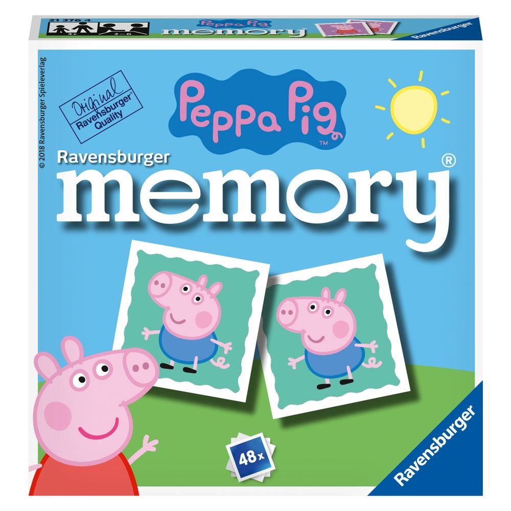 Juego Memory Pocket Peppa Pig Ravensburger Games Imagen principal del producto