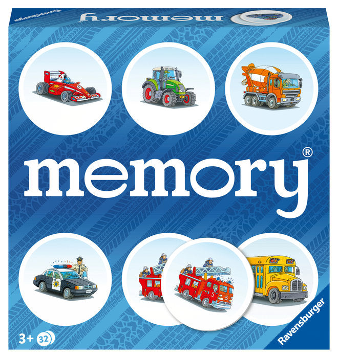 JUEGO MEMORY VEHICULOS | RAVENSBURGER GAMES | 1 UNIDAD | 4005556223787