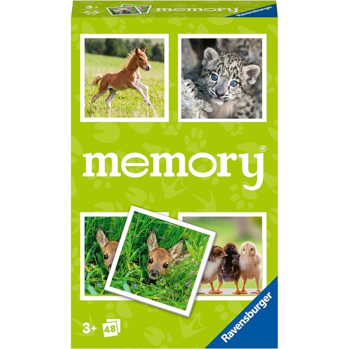JUEGO MEMORY ANIMAL BABY BAG | RAVENSBURGER GAMES | 1 UNIDAD | 4005556224586