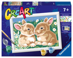 PINTAR CON NUMEROS CREART SERIE E CLASSIC BONITOS CONEJITOS | RAVENSBURGER GAMES | 1 UNIDAD | 4005556235636
