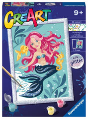 PINTAR CON NUMEROS CREART SERIE D CLASSIC - SIRENITA | RAVENSBURGER GAMES | 1 UNIDAD | 4005556235681
