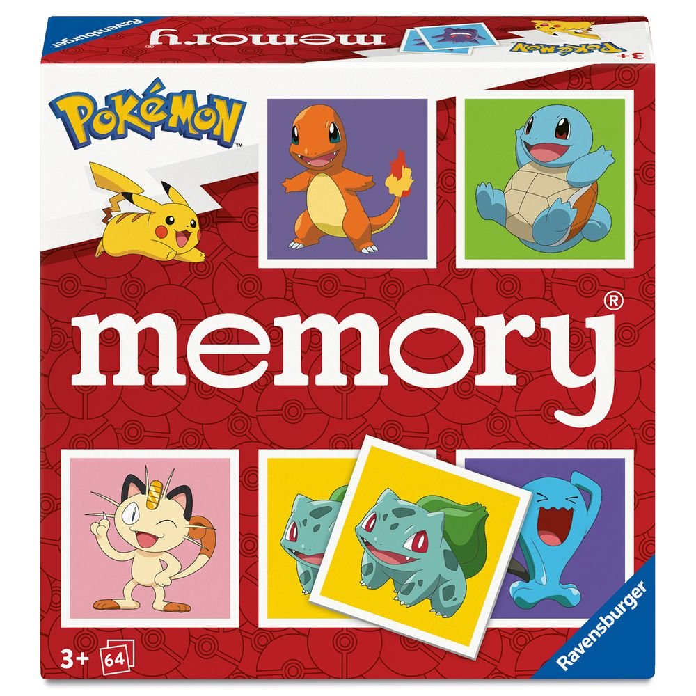 Juego Memory Pokémon Ravensburger Games Imagen principal del producto