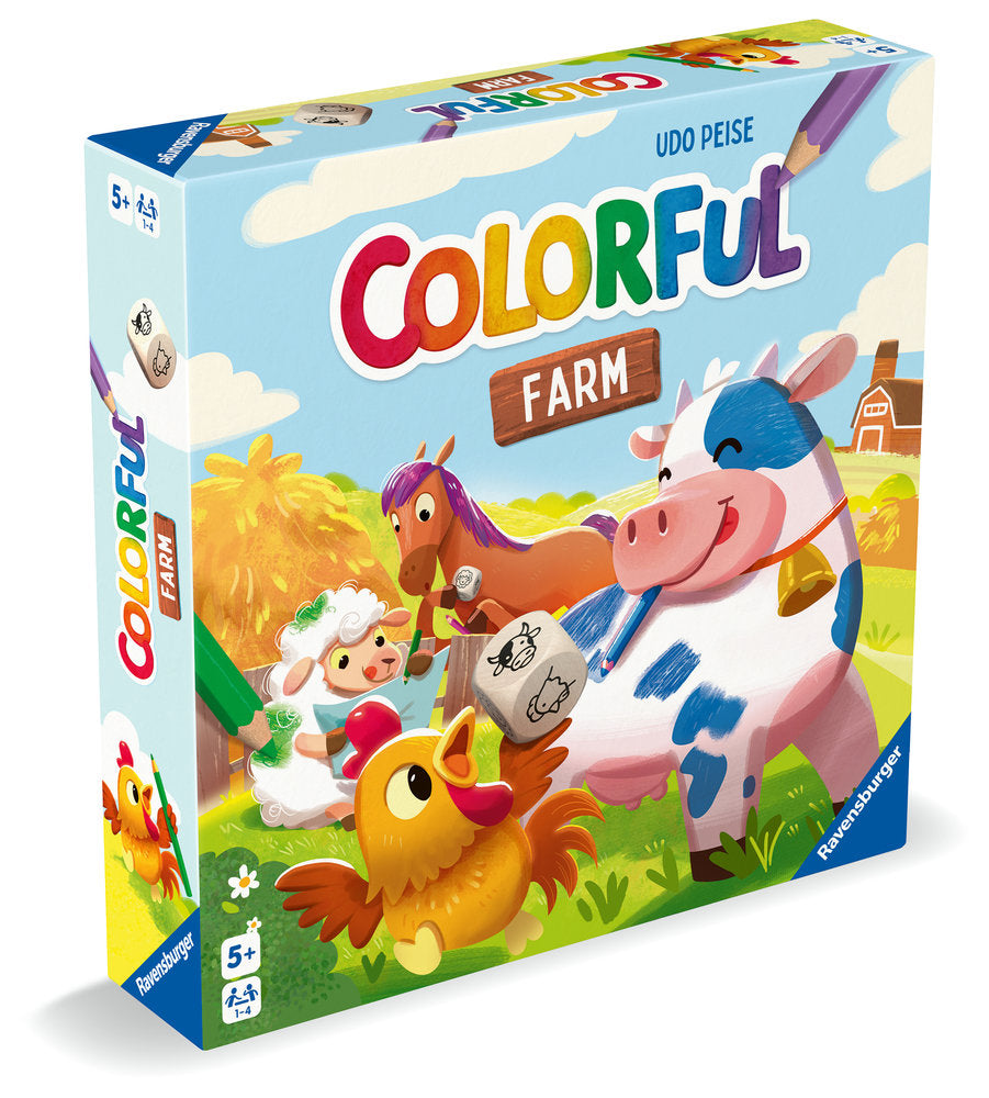 Juego Colorful Farm Ravensburger Juegos Educativos Imagen principal del producto