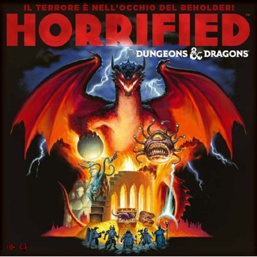 Juego Horrified Dungeons & Dragons Ravensburger Juegos de mesa Imagen principal del producto