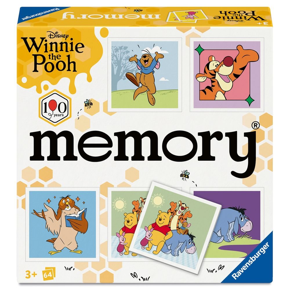 Juego Memory Winnie Pooh 100th Anniversary Ravensburger Games Imagen principal del producto