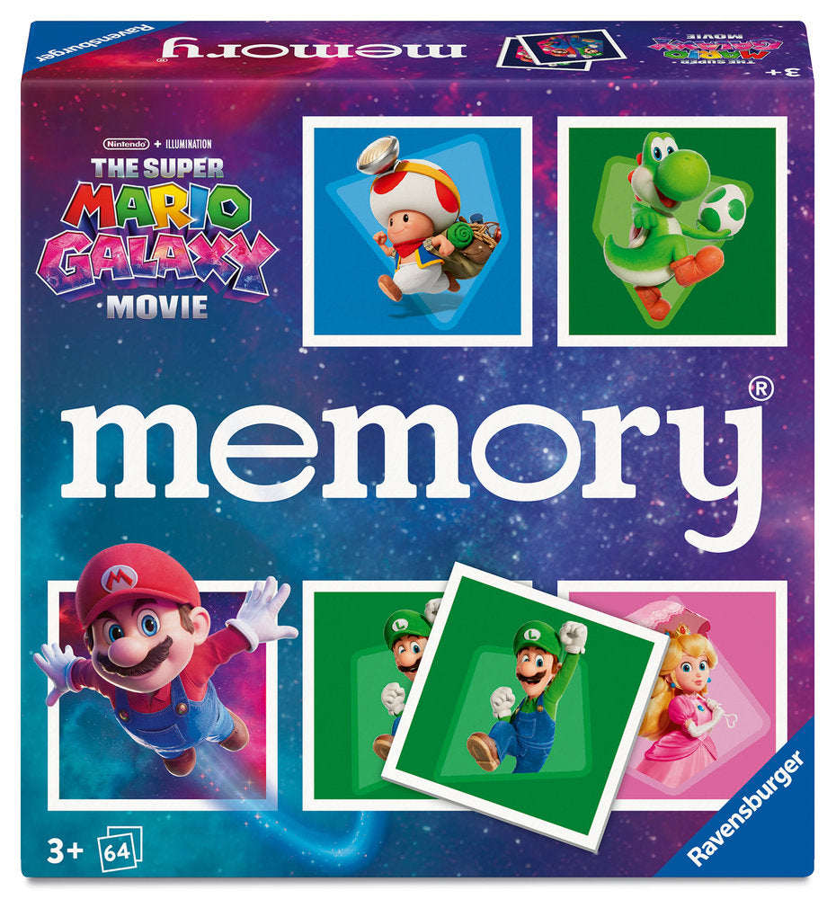 Juego Memory Pocket Super Mario 2 Ravensburger Gamos