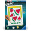 PINTAR POR NUMEROS CREART ADULTOS SERIE D MELON POSTER | RAVENSBURGER GAMES | 1 UNIDAD | 4005556255160
