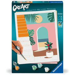 PINTAR POR NUMEROS CREART ADULTOS SERIE C VACACIONES | RAVENSBURGER GAMES | 1 UNIDAD | 4005556255245