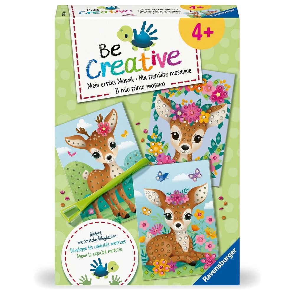 Juego My First Be Creative Midi Mi Prime Mosaico Cervatillo Ravensburger GAMES Imagen principal del producto