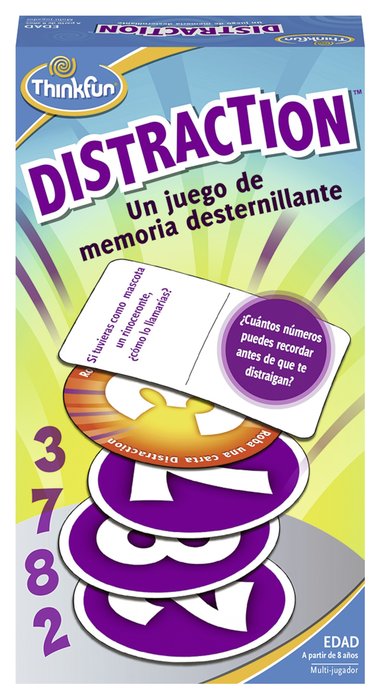 JUEGO DE CARTAS DISTRACTION | THINKFUN | 1 UNIDAD | 4005556763238 Imagen principal del producto