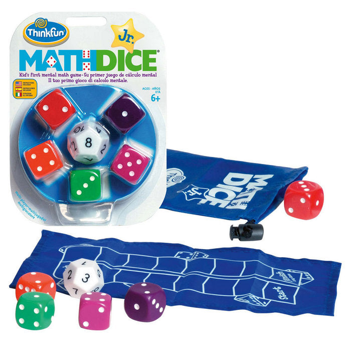 JUEGO MATH DICE JR, | THINKFUN | 1 UNIDAD | 4005556763276 Imagen principal del producto