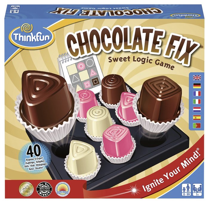 JUEGO DE LOGICA CHOCOLATE FIX | THINKFUN | 1 UNIDAD | 4005556763306 Imagen principal del producto
