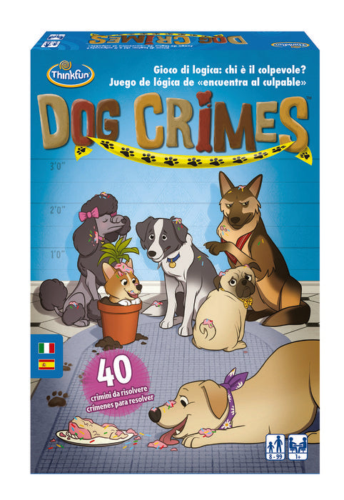Juego Dog Crimes Thinkfun Pack de Juego de Mesa para Niños y Adultos