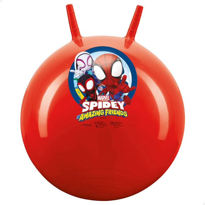 SPIDEY & FRIENDS - PELOTA SALTARINA HINCHABLE D45CM | COLORBABY | 1 UNIDAD | 4006149595496 Imagen principal del producto
