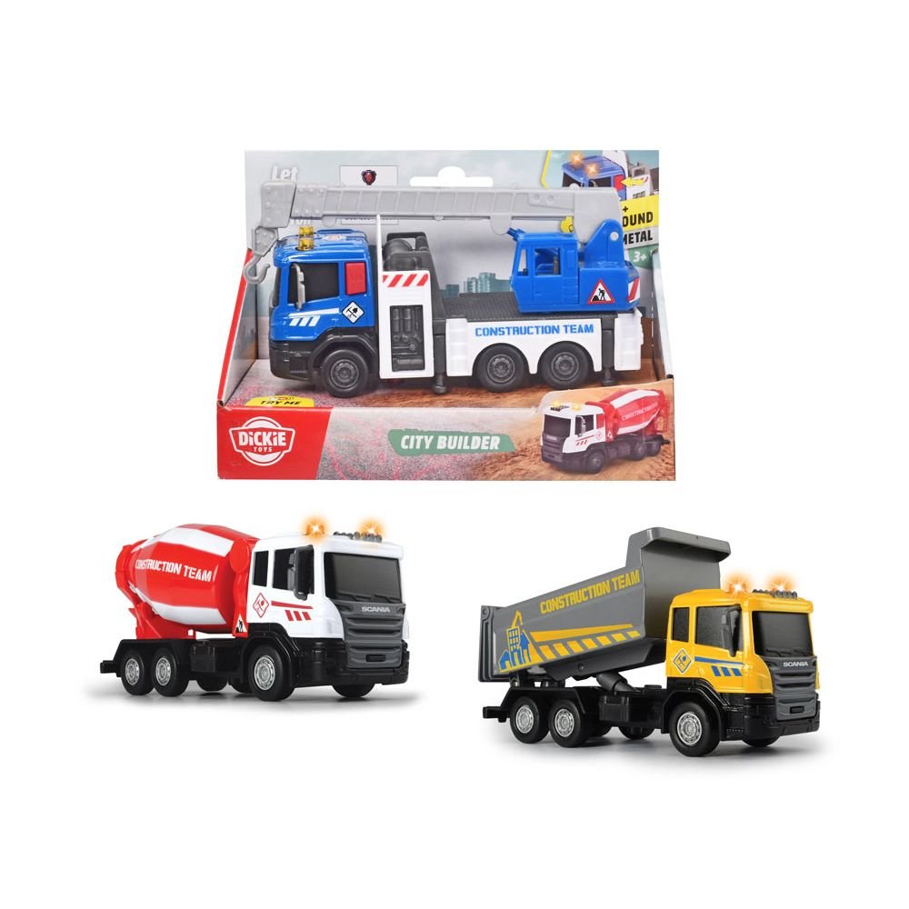 CAMION VOLQUETE VOLVO LUZ SONIDO 23 CM | DICKIE | 1 UNIDAD | 4006333087653 Imagen principal del producto