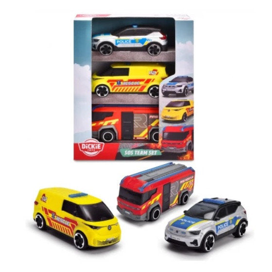 EQUIPO SOS 16CM | DICKIE | 1 UNIDAD | 4006333090639 Imagen principal del producto