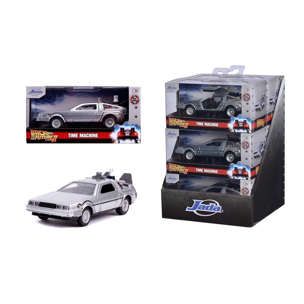 Figura DeLorean Regreso al Futuro II 1:32 Jada