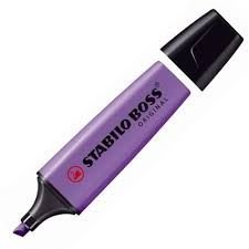 Marcador Stabilo Boss Original Lavanda | Stabilo | Pack 10 Unidades