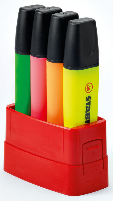 Marcador Fluorescente Stabilo Boss Original 4 Ud Big Boss B | Stabilo | Pack 1 Unidades Imagen principal del producto