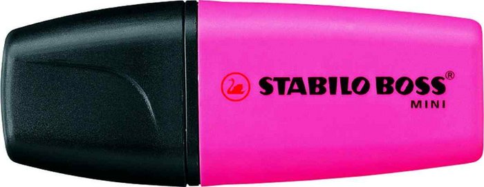 Marcador Fluorescente Stabilo Boss Mini Rosa Pack 10 Imagen principal del producto