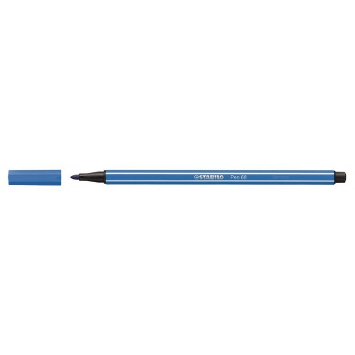 Rotulador Stabilo Pen 68 Azul Oscuro | Stabilo | Pack 10 Unidades Imagen principal del producto