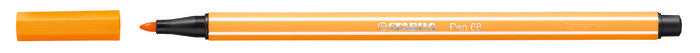 C/10 Rotuladores Stabilo Pen 68 Naranja nº54 Punta 1 mm
