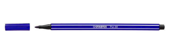 Pack 10 rotuladores Stabilo Pen 68 violeta nº55 punta 1 mm Imagen principal del producto