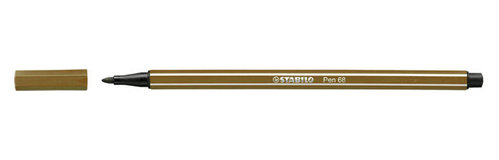 Rotulador Stabilo Pen 68 Ocre Oscuro Pack 10 Imagen principal del producto