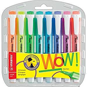 Marcador Fluorescente Stabilo Swing Cool 8 Colores | Stabilo | Pack 1 Unidades Imagen principal del producto