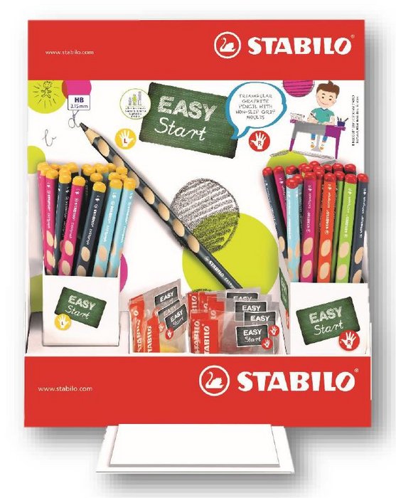 Lápices HB Easygraph Zurdos y Diestros Pack 72 Stabilo con Sacapuntas Imagen principal del producto