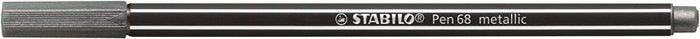 Rotulador Stabilo Pen 68 Metallic Plata | Stabilo | Pack 10 Unidades Imagen principal del producto