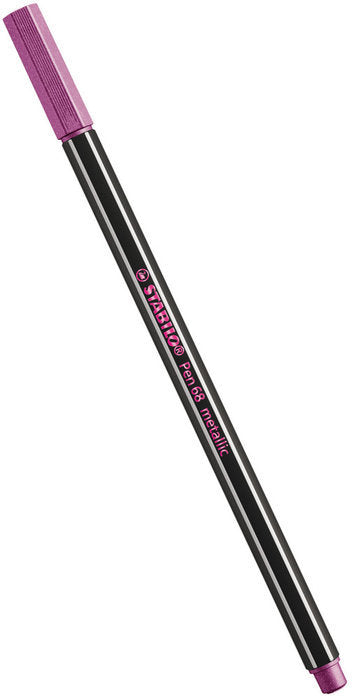 Rotulador Stabilo Pen 68 Metallic Rosa | Stabilo | Pack 10 Unidades Imagen principal del producto