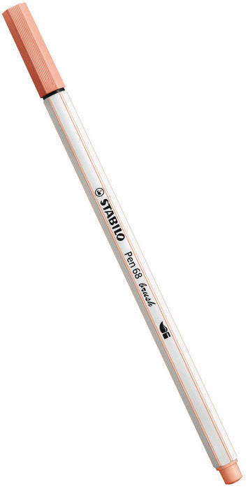 Rotulador Stabilo Pen 68 Brush Light Flesh-tint Albaricoque