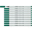 Rotulador Stabilo Pen 68 Brush Verde Turquesa | Stabilo | Pack 10 Unidades