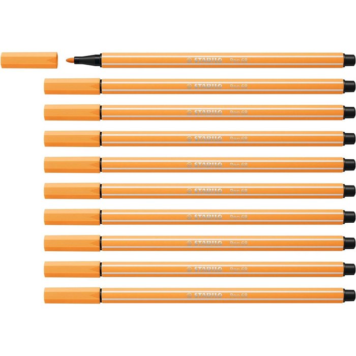 Rotulador Stabilo Pen 68 Papaya