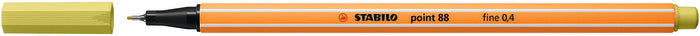 Stabilo Point 88 Mostaza Pack 10 rotuladores de fibra