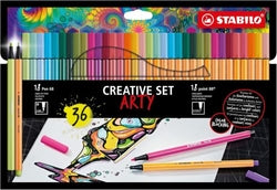 Rotuladores Stabilo ArtLine Pack 36 para dibujo y escritura Imagen principal del producto