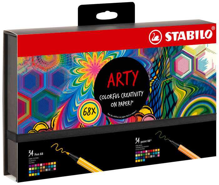 Set Stabilo Arty Line Hero 34 Pen 68 + 34 Point 88 Imagen principal del producto