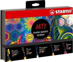 Rotuladores Stabilo Arty Line Punta de Fibra 12 Colores Imagen principal del producto