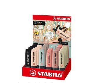 Expositor 30 Marcadores Stabilo Boss Naturecolors surtidos Imagen principal del producto