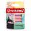 Blister 3 Marcadores Boss Mini Pastel Surtidos | Stabilo | Pack 1 Unidades