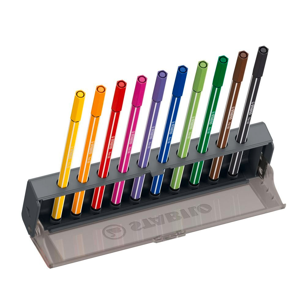 Rotulador Stabilo Pen 68 Set Escritorio 10 Colores Imagen principal del producto