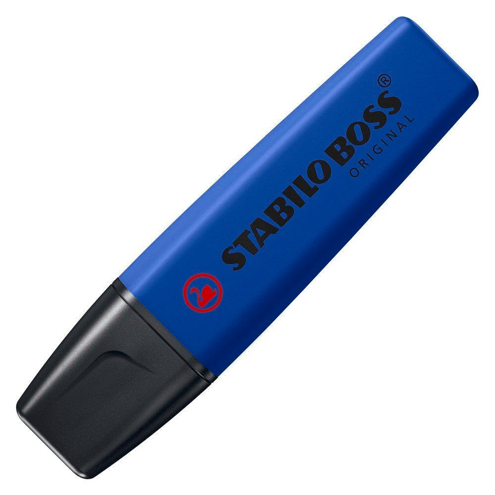 Marcador Stabilo Boss Naturecolors Wildflowers Azul Marino