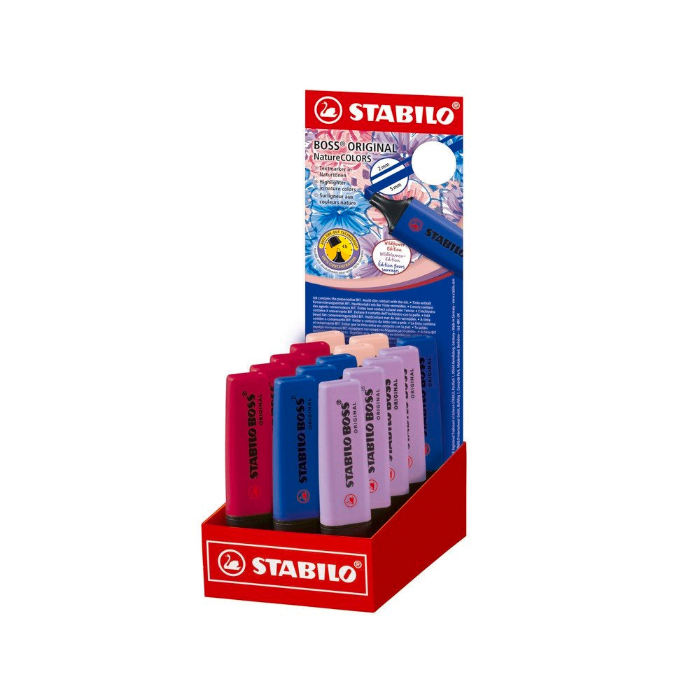 Expositor 15 Marcador Stabilo Boss Wildflowers Color Surtido Imagen principal del producto