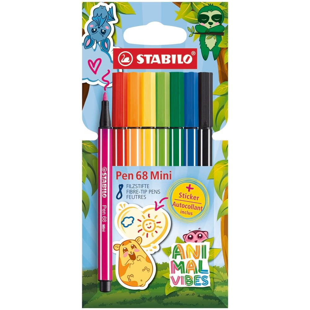 Rotulador Stabilo Pen 68 Mini 8 Colores Surtidos Imagen principal del producto