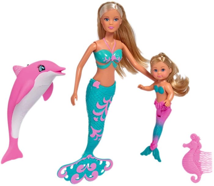 STEFFI LOVE SIRENA CON EVI Y AMIGOS | SIMBA TOYS | 1 UNIDAD | 4006592040123